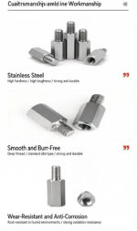 SUS304 Stainless Steel Single End Hex Standoff Male Female Thread Spacer M2-M8 UNC for PCB Chassis Electronic Fastener - 图片 5