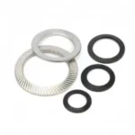 Single-Sided Serrated Lock Washer Anti-Slip Steel Washer for Nut and Bolt Fastening