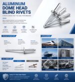 High Strength Aluminum Steel/ Stainless Steel Blind Rivets Pop Rivets for Sheet Metal Fastening - 图片 5
