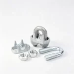 Galvanized Wire Rope Clip U-Bolt Cable Clamp Heavy Duty Steel Wire Rope Clamp Fastener