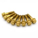 Flange 12 Point Spline Wheel Hub Bolt Chrome Plated Anti-rust Auto Modification Lug Screws for Car Motorcycle Wheel Replacement - 图片 8