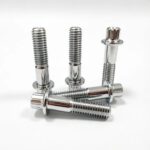 Flange 12 Point Spline Wheel Hub Bolt Chrome Plated Anti-rust Auto Modification Lug Screws for Car Motorcycle Wheel Replacement - 图片 2