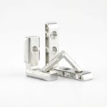 Zinc Alloy Hidden Inside Corner Connector L Bracket for 2020 3030 4040 4540 Aluminum Profile 90 Degree Internal Slot Angle Joint Fastener Fitting