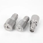 Press-In Panel Retaining Spring Screws Non Drop Stainless Steel Knurled Knob Fastener For Electrical Cabinet Custom Machining Parts - 图片 2
