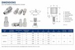 Press-In Panel Retaining Spring Screws Non Drop Stainless Steel Knurled Knob Fastener For Electrical Cabinet Custom Machining Parts - 图片 6