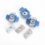Plastic Wing Nut Solar Panel Mount C Channel Slide Nut PV Support Anti-Corrosion Fastener - 图片 5