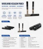 Custom Hex Punch Forming Pin, High Hardness Hexagon Screw Head Punch, Anti-Wear Stamping Mold Punch with TIN Coating Optional - 图片 6