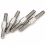 Custom Stainless Steel Double End Threaded Stud Bolt Reverse Thread Hex Stud for Machinery Hex Body Bolt - 图片 4