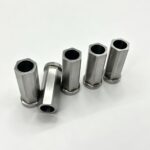 Precision CNC Machined Outer Round Inner Hexagon Sleeve Flange Hex Bushing for Mold Automation Fixture Locating Parts - 图片 5