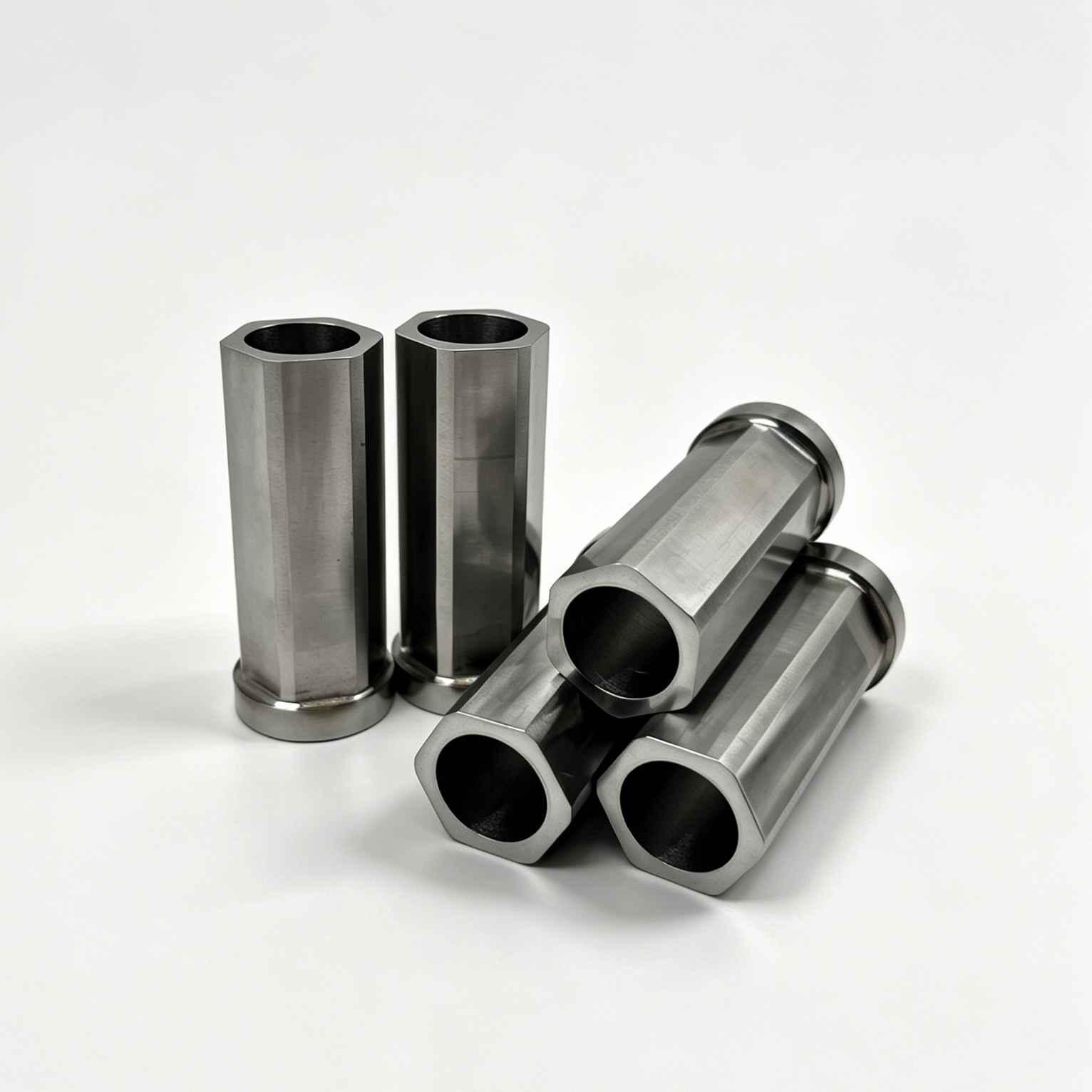 内六角套管1 High Precision Inner Hexagonal Sleeve Mold Punch Bushing Custom Machined Part - 图片 1