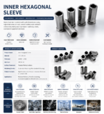 High Precision Inner Hexagonal Sleeve Mold Punch Bushing Custom Machined Part - 图片 6