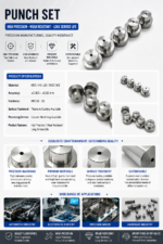 Custom Cold Heading Punch Support Pad for Screw and Bolt Production T-Shaped Punch Pads - 图片 6