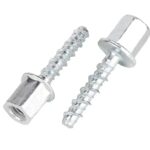 High Strength Carbon Steel Ceiling Self Cutting Anchor Screw Rod Hanger Bolt for Concrete Slab Suspended Ceiling Light Fixture Mounting Fastener - 图片 2