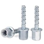 High Strength Carbon Steel Ceiling Self Cutting Anchor Screw Rod Hanger Bolt for Concrete Slab Suspended Ceiling Light Fixture Mounting Fastener