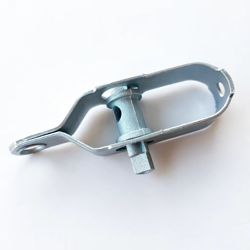 大棚紧线器 (4) Dacromet Steel Wire Tensioner, Inline Ratchet Wire Strainer, Cable Turnbuckle Tightener for Orchard Fencing Construction - 图片 1