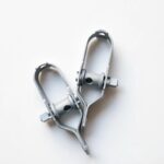 Dacromet Steel Wire Tensioner, Inline Ratchet Wire Strainer, Cable Turnbuckle Tightener for Orchard Fencing Construction - 图片 2