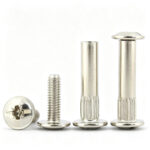 High Precision Furniture Connector Bolt Nickel Plated Binding Screw for Cabinets and Wardrobes Screw Cross Head Connector Bolt - 图片 3