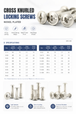 High Precision Furniture Connector Bolt Nickel Plated Binding Screw for Cabinets and Wardrobes Screw Cross Head Connector Bolt - 图片 5