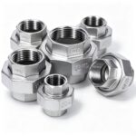 304 Stainless Steel Female Thread Union Pipe Fitting Threaded Coupling Connector For Water Gas Oil Plumbing Industrial Pipeline