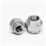 304 Stainless Steel Female Thread Union Pipe Fitting Threaded Coupling Connector For Water Gas Oil Plumbing Industrial Pipeline - 图片 3