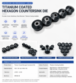 Hexagonal Titanium Coated Custom Shape Trimming Die Special Profile Cutting Die for Screw Bolt Manufacturing - 图片 6