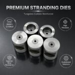 Custom H13+Tungsten Carbide Header Die for Cold Heading Machine Screw Bolt Fastener Die Long Service Life - 图片 5
