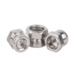304 Stainless Steel Breakaway Security Nuts Shear Off Anti Theft Hex Lock Nuts Tamper Resistant Fasteners - 图片 2