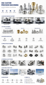 Custom CNC Precision Machined Parts Stainless Steel Hydraulic and Mechanical Components - 图片 6