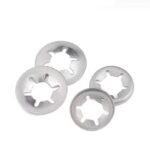 Factory Stainless Steel Conical 6 Claw Starlock Washer Push-On Retaining Washer Anti-Vibration Lock Washer Machinery Hardware Fastener - 图片 2