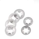 Factory Stainless Steel Conical 6 Claw Starlock Washer Push-On Retaining Washer Anti-Vibration Lock Washer Machinery Hardware Fastener - 图片 5