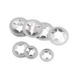 Factory Stainless Steel Conical 6 Claw Starlock Washer Push-On Retaining Washer Anti-Vibration Lock Washer Machinery Hardware Fastener - 图片 4