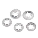 Factory Stainless Steel Conical 6 Claw Starlock Washer Push-On Retaining Washer Anti-Vibration Lock Washer Machinery Hardware Fastener - 图片 3
