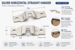 Metal Picture Frame Hanging Buckle Two Hole Hidden Z Hanger Hook Silver Plated Canvas Photo Painting Backboard Hardware Accessories - 图片 5