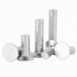 GB869 Aluminum Countersunk Solid Rivet Hammer Drive Flat Head Rivet Permanent Fastening Hardware - 图片 3