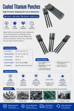 Titanium Coated Punch Pin High Precision Wear Resistant Mold Component for Cold Heading Die Screw Fastener Production - 图片 6