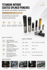 Serrated Forming Punch with Titanium Coating for Fastener Production Cold Heading Die Tooling - 图片 6