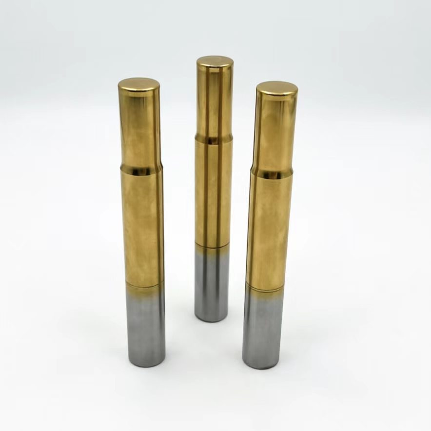 黄拉伸冲棒 (5) Yellow TiN Coating Punch Rod High Hardness Stretch Punch for Metal Forming Die Tool Parts - 图片 1