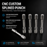 Custom Spline Rear Punch High Precision Cold Heading Punch for Internal Spline Fastener Production Tooling Parts - 图片 5