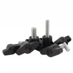 Z Type Plastic Thumb Screw T‑Handle Hand Tighten Screw Stainless Steel Wing Knob Screw for Machine Equipment - 图片 3