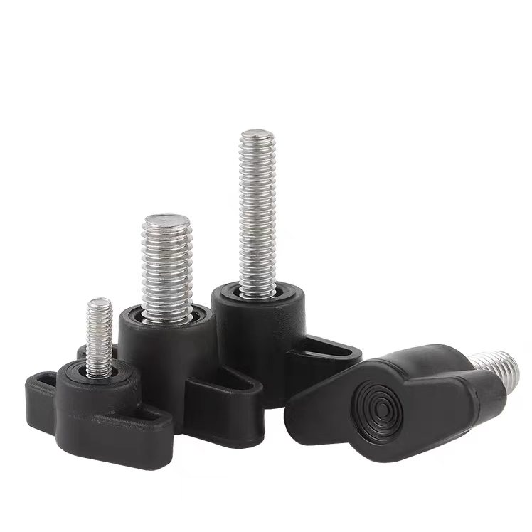 T形手拧螺丝 (4) Z Type Plastic Thumb Screw T‑Handle Hand Tighten Screw Stainless Steel Wing Knob Screw for Machine Equipment - 图片 1