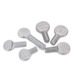 Stainless Steel Thumb Screw, Flat Round Hand Grip Screw, Hand Tighten Screw - 图片 2