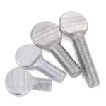 Stainless Steel Thumb Screw, Flat Round Hand Grip Screw, Hand Tighten Screw - 图片 5