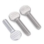 Stainless Steel Thumb Screw, Flat Round Hand Grip Screw, Hand Tighten Screw - 图片 3