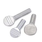 Stainless Steel Thumb Screw, Flat Round Hand Grip Screw, Hand Tighten Screw - 图片 4