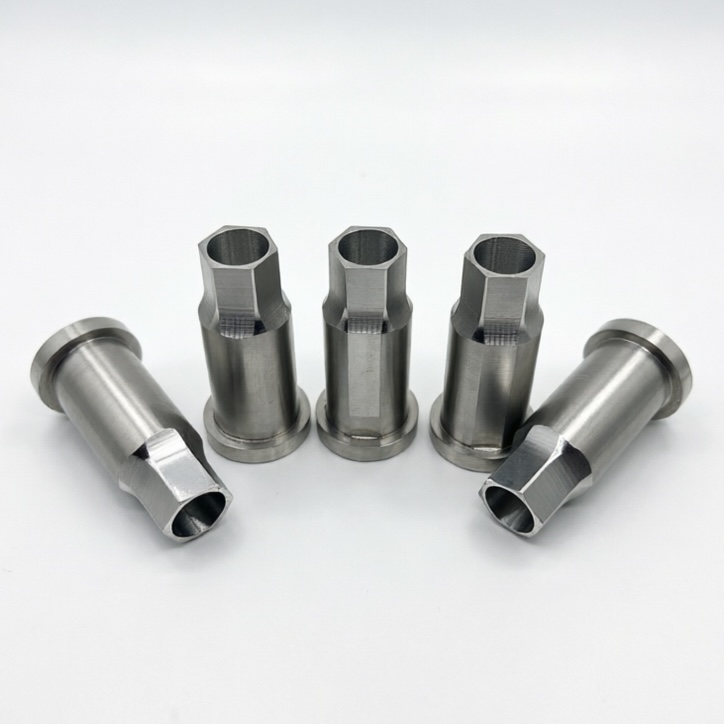 六角套管 (6) Custom Hexagonal Punch Sleeve Hex Punch Bushing, Precision CNC Machining Mold Punch Components - 图片 1