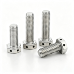 Stainless Steel Square Head Bolt With Hole Full Thread Fastener for Industrial Machinery Equipment - 图片 3