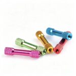 7075 Aluminum Alloy M3 Knurled Standoff Double Female Thread Spacer Column for FPV Drone Frame RC Model Aircraft - 图片 6