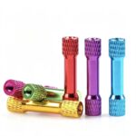 7075 Aluminum Alloy M3 Knurled Standoff Double Female Thread Spacer Column for FPV Drone Frame RC Model Aircraft