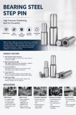 Precision Step Dowel Pin Bearing Steel Step Locating Pin, Internal Thread Step Position Pin For Mold Components Custom Supported - 图片 9