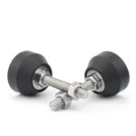 Conical Rubber Bumper Stop Bolt, Threaded Rubber Vibration Isolator, Rubber Shock Buffer Mount with Stainless Steel Screw & Nut - 图片 3